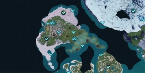 《幻兽帕鲁》地图探秘：寻找稀有樱岛
