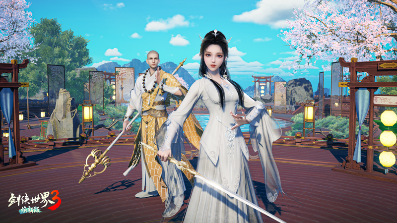 《剑侠世界3》焕新升级：11大门派联动，全新攻防系统2月23日震撼上线！