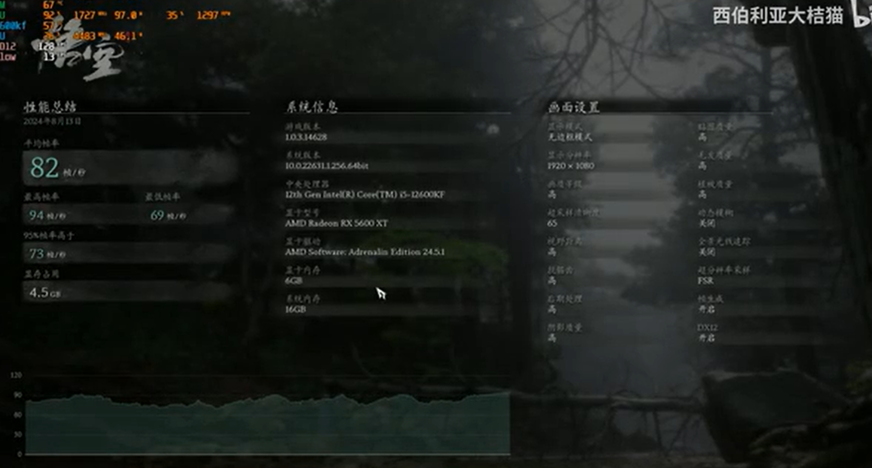 《黑神话悟空5600XT性能测试：兼容性与游戏体验分析》
