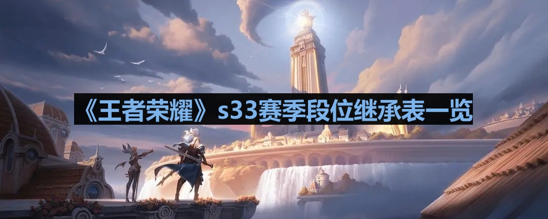 《王者荣耀》S33赛季段位继承一览表揭秘