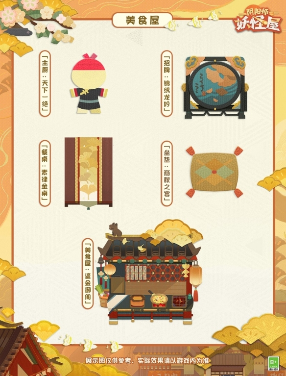 《阴阳师妖怪屋美食屋新皮肤亮相》